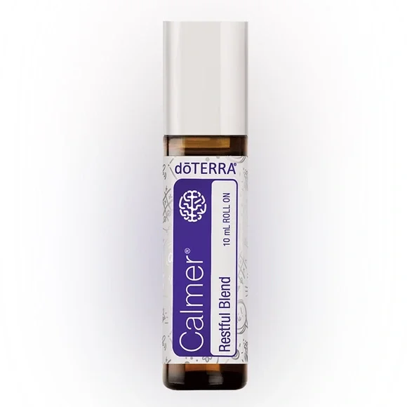 Calmer Restful Blend Essential Oil Roll-On Bottle, doTERRA, 10ml - Picture 3 of 14
